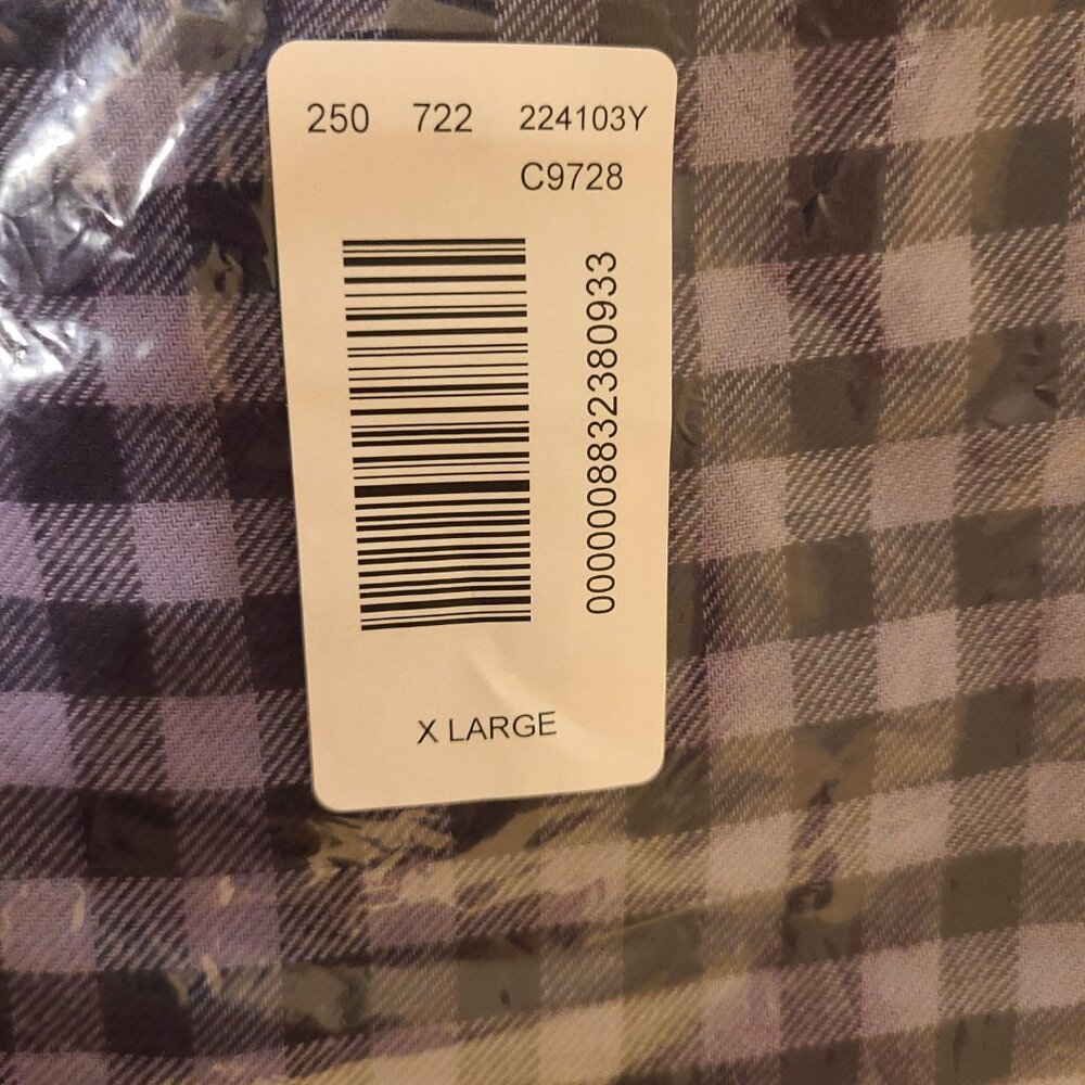 Maurices Buffalo Check Notch Neck Blouse - XL - Picture 6 of 6